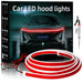 red Car LED Hood Light Strip