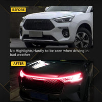 red Car LED Hood Light Strip