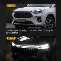 white Car LED Hood Light Strip