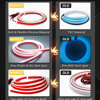 white Car LED Hood Light Strip