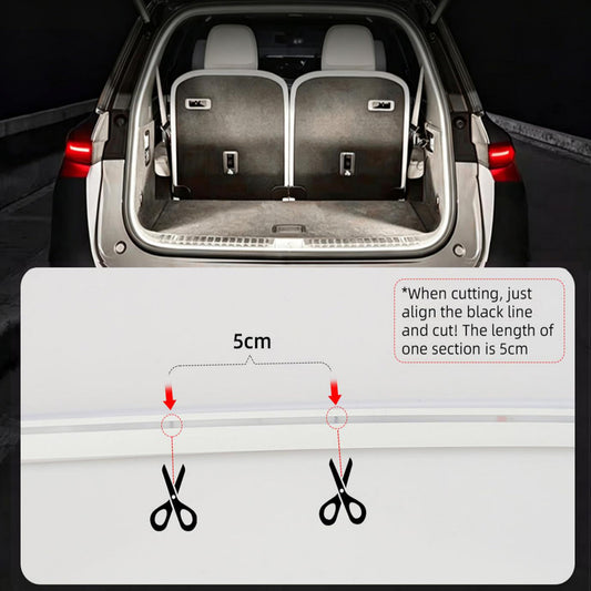 White Newly Upgraded 157.48" SUV Trunk LED Light Strip